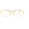 TOFI montatura per occhiali da vista uomo oro ovali donna vintage made in italy TOFI