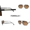 Formula 1 vintage Occhiali da sole uomo goccia made italy anni 80 FORMULA 1 MONZA nero