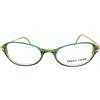 Enrico coveri montatura per occhiali da vista uomo donna vintage piccolo verde enrico coveri