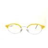 safilo montatura per occhiali da vista uomo donna metallo vintage argento SAFILO giallo