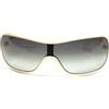 Versace Gianni Versace 4098 occhiali da sole uomo vintage anni 90 mascherna bianco