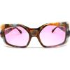 Vintage occhiali da sole donna vintage anni 80 plastica nuovi lente viola colorati