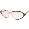 GIVENCHY PARIS occhiali da sole donna plastica vintage italia rosa nuovo gatto