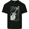 Gildan T-Shirt Leggera In Cotone Per Uomo Con Scheletro Che Suona La Chitarra