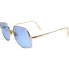 Marcolin Occhiali da sole donna made in italy vintage anni 80 metallo argento Marcolin