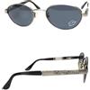 By Rider occhiali da sole uomo vintage anni 90's argento metallo MADE IN ITALY by rider
