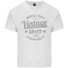 Gildan T-Shirt Leggera Bianca Vintage Anno 79 Compleanno 1947 Uomo