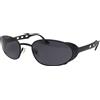 elegant occhiali da sole uomo vintage anni 90 made in italy donna nero metallo ELEGANT