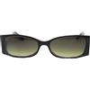 EXALT CYCLE occhiali da sole donna vintage made italy EXTRESS NERO plastica