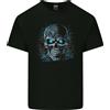Gildan T-Shirt Blu Cosmico Con Teschio Per Bambini
