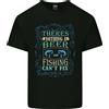 Gildan Nothing a Beer & Pesca Cant Fix Divertente Uomo Cotone Leggero T-Shirt