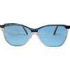 occhiali da sole donna made in italy vintage lente blu plastica anni 80 TREVI