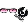 BELSTAFF LONDON BV62 occhiali da sole uomo anni 90 plastica vintage marrone rosa