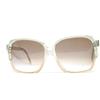 MARTA MARZOTTO occhiali da sole donna made in FRANCE plastica vintage anni 80 JEON LEMPERUR