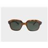 euroglass VINTAGE Occhiali da sole uomo EUROGLASS anni 80 plastica marrone piccolo italia