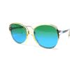 INDO occhiali da sole donna MADE IN SPAIN vintage anni 80 plastica sfumati verde INDO