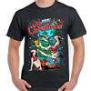 Sexy Merry Christmas Uomo Divertente T-Shirt Albero Rude Natale Babbo Drunk Beer
