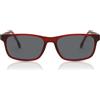 Donna Occhiali da sole uomo donna ROSSO CP122H lente verde classico leggero SUNOPTIC