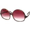ITALIANLINE Occhiali da sole donna vintage anni 80 made italy rosa plastica ITALIANLINE