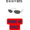 DKNY Occhiali da sole uomo vintage anni 90's metallo made italy donna nuovo dkny