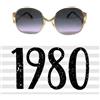 NEOSTYLE occhiali da sole donna anni 80's vintage made in Italy metallo Neostyle oro