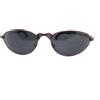 Custom occhiali da sole uomo made in italy curvo anni 90 lente scura metallo CUSTOM