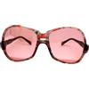 SAPHIRA occhiali da sole donna vintage made in GERMANY marrone anni 80 SAPHIRA rosa