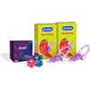 Durex Play Little Devil, Vibratore, Anello Stimolante per lui e per lei, 2 Pezzi + dadi dell'amore Durex 2024