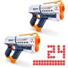 XSHOT X-Shot Chaos Meteor Round Foam Blaster (confezione da 2, 24 colpi)