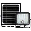 Velamp Proiettore LED a carica solare 1500 lumen, con rilevatore di presenza. Pannello solare deportato