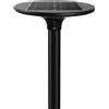 Velamp Lampione LED solare 2300 lumen, IP65, da montare su palo