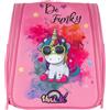 Konix Unik Zaino di protezione e trasporto per console, giochi e accessori Nintendo Switch, Switch Lite e Switch OLED - Design Be Funky, unicorno