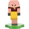 Cableguys Minis Minecraft Piglin Porta Telefono e Auricolari - Supporto Cellulare da Tavolo e Comodino, Poggia Auricolari per Smartphone e Piccoli Dispositivi, Accessori Scrivania Gaming