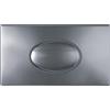 ITS Todini Placca Todini Ellipse 20.15E/CS Cromato Satinato Cromo Satinato