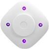 Generic Smart Toilet Light - Lampada con sensore di movimento per bagno, in PVC, con batteria ricaricabile, adesivo UV, illuminazione notturna, silenziosa, dimensioni compatte, polvere da bagno