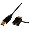 LogiLink CH0081 - Adattatore di alimentazione HDMI con risoluzioni video fino a 4K/60Hz