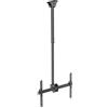 Xantron DEHA-946L - Braccio Televisore, Supporto da soffitto per monitor TV da 37 a 70'', orientabile, girevole, regolabile in altezza