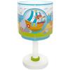 Dalber Lampada da tavolo o comodino per bambini Pirate Island L'isola dei pirati, 60651N, G4-4W LED - Lampadina inclusa