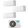 Olimpia Splendid Condizionatore Climatizzatore Olimpia Splendid Trial Split Nexya S5 R-32 9000+9000+12000 Con OS-CANMH21EI Wi-Fi Incluso 9+9+9