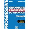 Grammaire progressive du francais - Niveau intermediaire (A2/B1) - C (Tascabile)