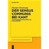 Zhengmi Zhouhuang Der sensus communis bei Kant (Copertina rigida)