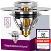 M Rosenfeld HOME Stainless Steel and Copper Drain Plug for Sink and Bidet with