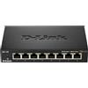D-LINK DGS-108 SWITCH 8 PORTE GIGABIT 10/100/1000 MBPS METAL CAS