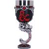 Nemesis Now Goblet z Logo Dungeons & Dragons - Ręcznie Malowany Puchar 20,5 cm