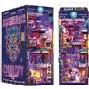 Tonecheer Puzzle 3D, Book Nook Cyber City, legno, Tonecheer, 284 pezzi