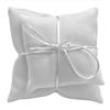 Linea Due Elle Linea Due Cuscino Piccolo Colore White 11,5 x 11,5 cm per Fedi - Matrimonio e Cerimonie Cf 12 Pz