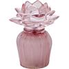 Linea Due Elle Linea Due Lume LED Fiore Loto Rosa 11,9 x 15 cm - Lampada Decorativa LED Elegante per Interni e Atmosfere Relax