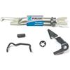 Piaggio KIT REGISTRO RECUPERO GANASCE CEPPI FRENO FRENI LATO SINISTRO SX PER PIAGGIO QUARGO TUTTI I MODELLI - PIAGGIO APE 703-602 - APE CAR - APE POKER ORIGINALE PIAGGIO.