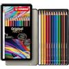 STABILO - Matita colorata Premium - Original | ARTY+, Scatola in Metallo da 12, Colori assortiti