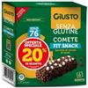FARMAFOOD Srl GIUSTO SENZA GLUTINE COMETE SNACK 6X120 G TAGLIO PREZZO -20%